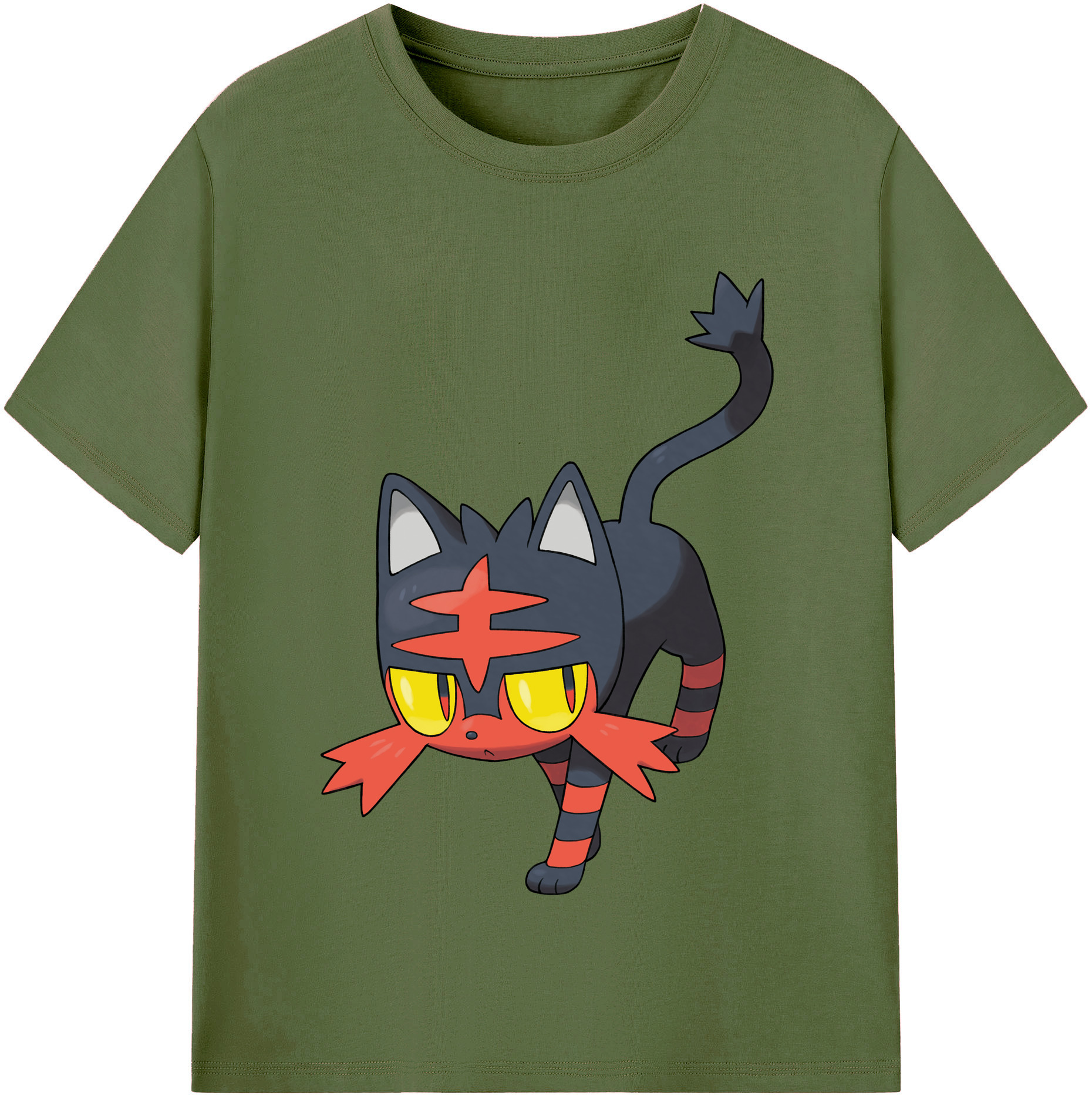（画像用） ポケットモンスター Pokémon 綿100％半袖Tシャツ（フロントプリント）